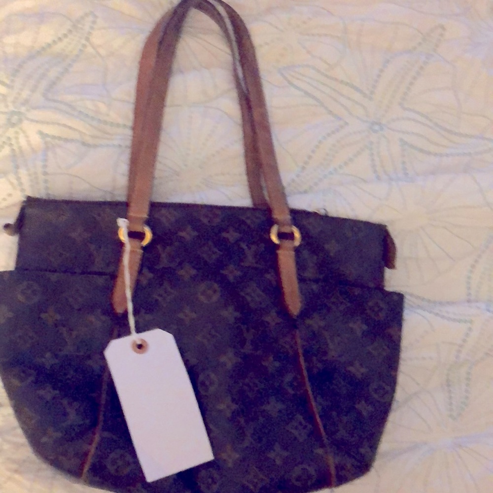 Louis Vuitton Monogram Totally Canvas Brown Tote Bag - Picture 7 of 15
